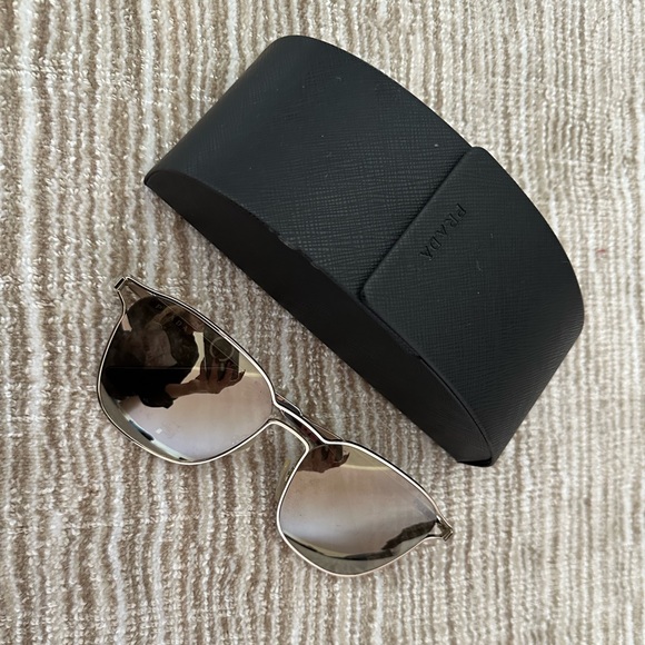 PRADA Bronze Mirrored Sunglasses - Picture 3 of 8